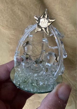 Belén Miniatura Arte en Vidrio