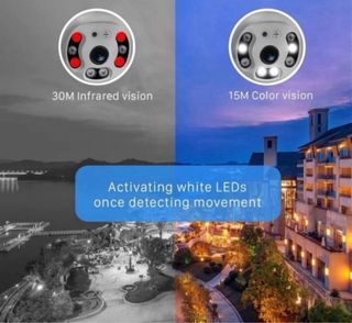 Cámara Seguridad WiFi PTZ