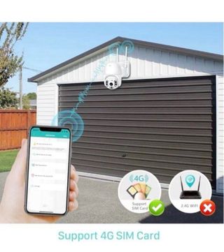 Cámara Seguridad WiFi PTZ