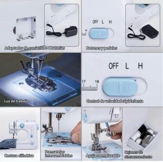 Máquina de coser eléctrica SM-505A