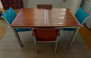 Mesa exterior extensible