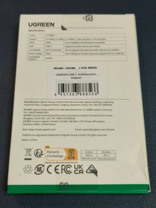 Hub USB-C UGREEN 6 em 1 para MacBook