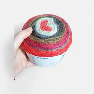 2 Ovillos Katia Paint Lux Nº 56