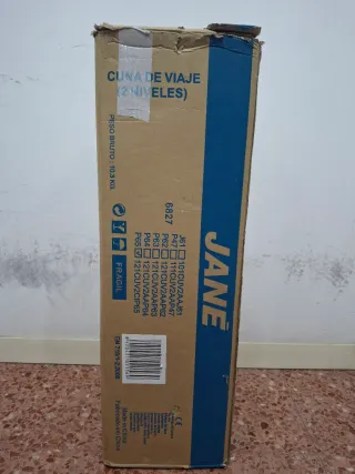 Cuna de viaje Jane 2 alturas