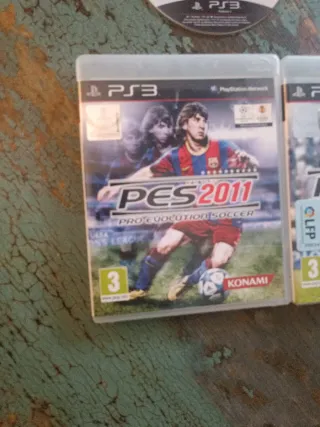 Lote 4 juegos PES PS3 fútbol Pro Evolution Soccer
