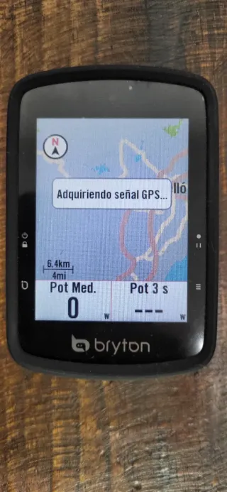 Ciclocomputador GPS tactil Bryton Rider S510t