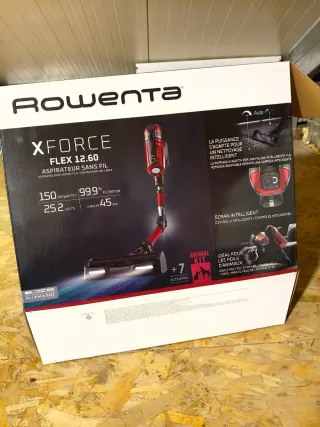 Aspiradora Escoba Roja y Negra Rowenta RH98A9 X-Fo