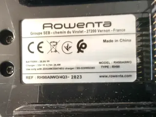 Aspiradora Escoba Roja y Negra Rowenta RH98A9 X-Fo