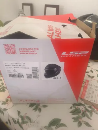 Casco Integral LS2 Talla XXL