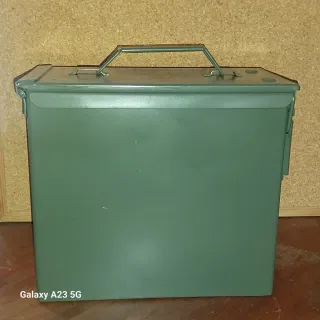 Caja Metálica Munición 800 Cartuchos 5,56x45mm