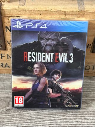 Resident Evil 3 PS4 Carátula Lenticular Precintado