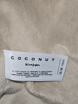 Anorak metalizado Coconut Talla S