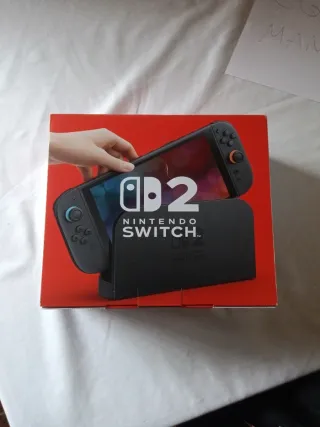 Nintendo Switch 2 Negro/Naranja