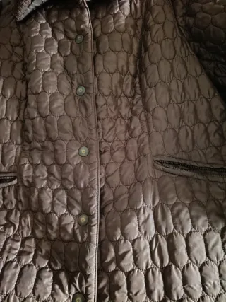 Chaquetón Señora.Marron Oscuro.Apto lluvia