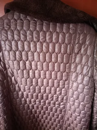 Chaquetón Señora.Marron Oscuro.Apto lluvia