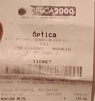 Montura Gafas Oakley Negra