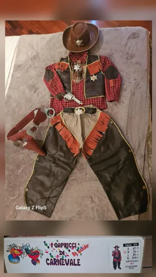 Costume da cowboy per bambino