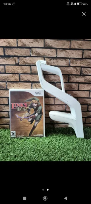 Zelda Wii + Zapper Wii