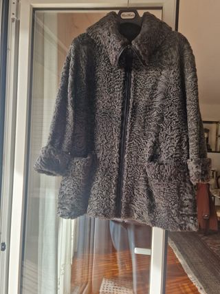 Chaqueta Max Mara tipo astracán