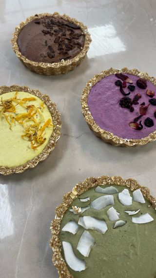 Reposteria vegana, sin gluten y sin azucar