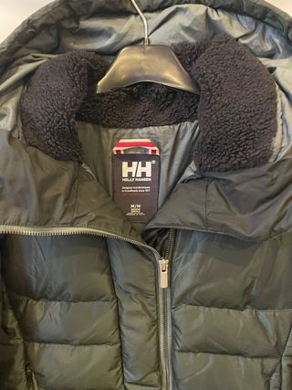 Chaqueta Helly Hansen plumífera verde Talla M