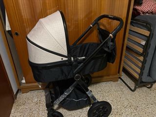 Cochecito de bebé 3 en 1 con accesorios