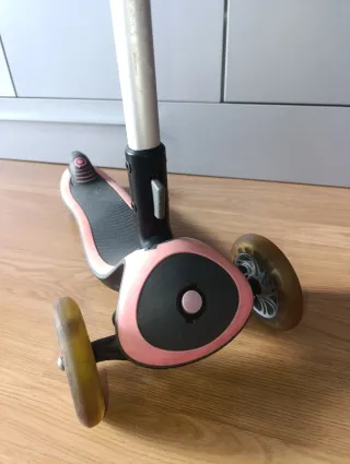 Patinete Globber 3 ruedas rosa