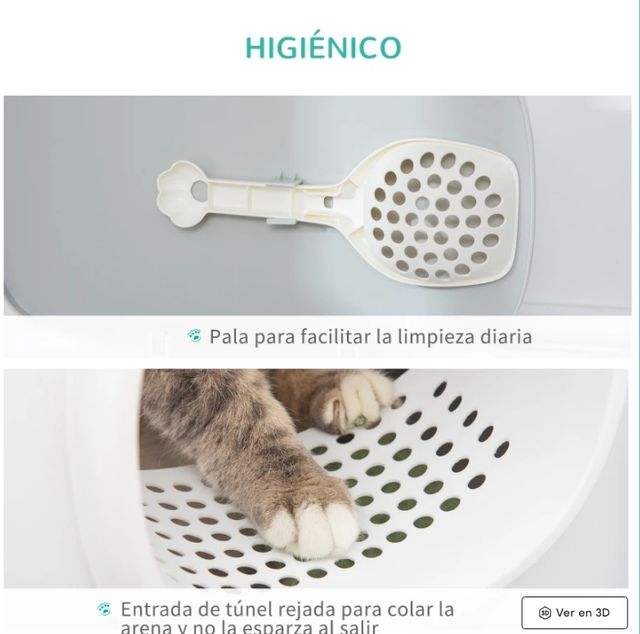 Arenero Gatos Cerrado