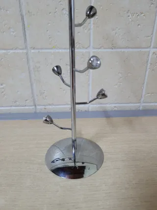 Porta pulseras plateado