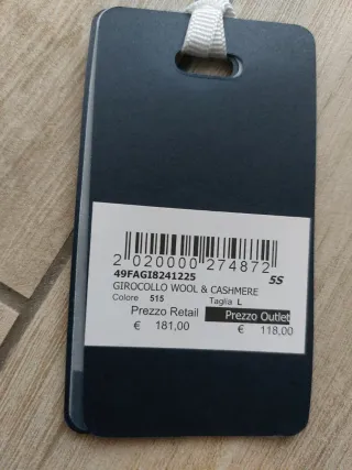 Maglione Facis Bambino Blu Nuovo