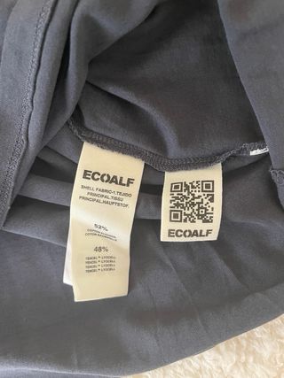 Camiseta Beja Ecoalf gris oscuro en web precio 60