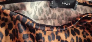 Falda Mango Animal Print Talla L