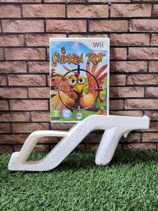 Chicken Riot Wii + Zapper Wii
