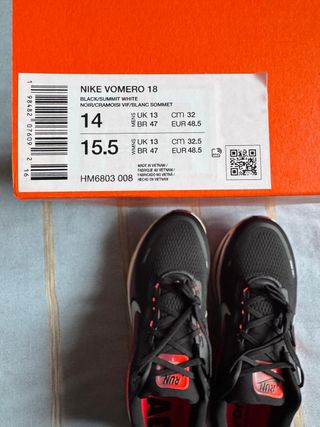 Zapatillas Nike Vomero 18 Talla EU 48,5