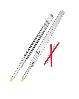 VEVOR 1 par de guías para cajones