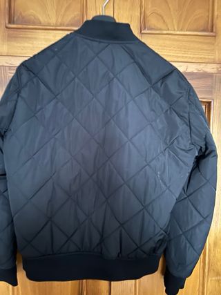 Cazadora# #bomber negra #Zara hombre