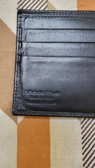 Portafoglio The Bridge Pelle Nero