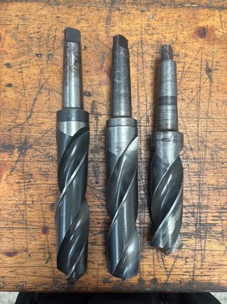 3 Brocas HSS 48mm, 47.5mm, 300-370mm