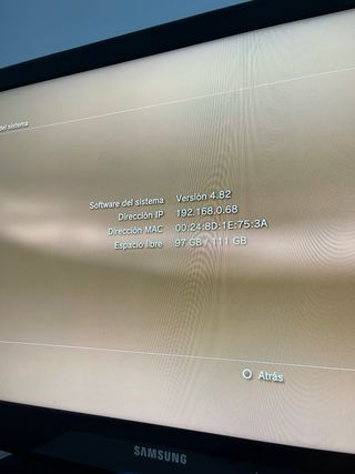 Consola Sony PS3 Negra