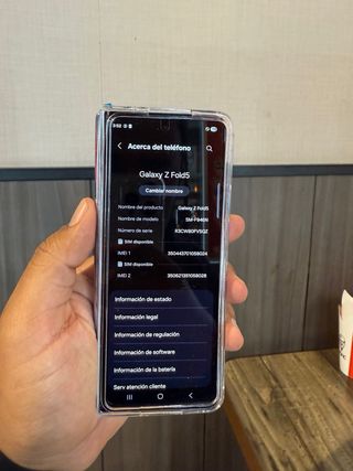 Samsung Z Fold 5 256GB Negro