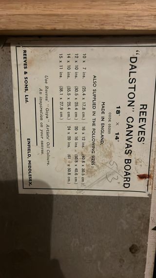 Quadro con cornice dorata