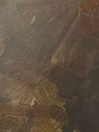 Quadro con cornice dorata