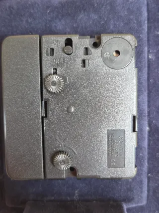 Orologio da tavolo in argento