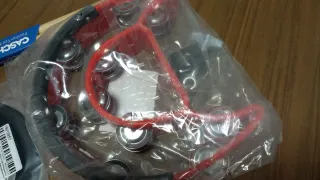 Lote Batería Percusión Baquetas, Pandereta.. NUEVO