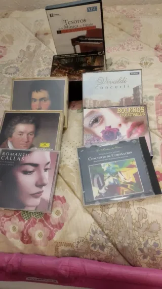 Lote CDs Música Clásica y Boleros