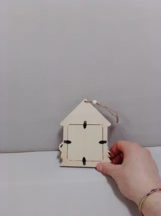 Cornice in legno Merry Christmas