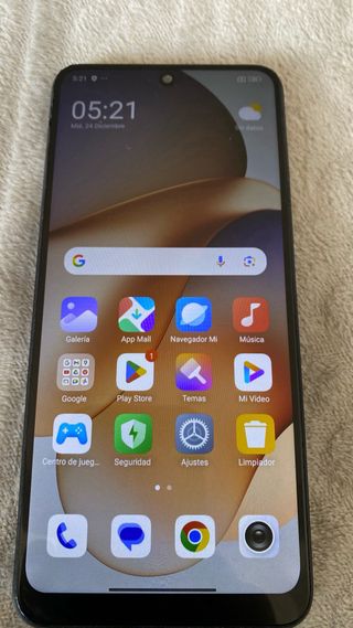 Móvil Negro redmi note 12