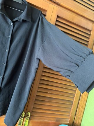 Camisa negra talla única