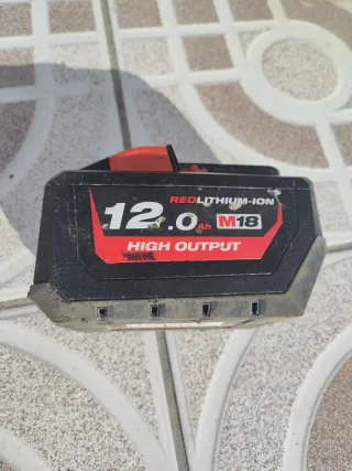 Batería Milwaukee REDLITHIUM-ION M18 12.0Ah