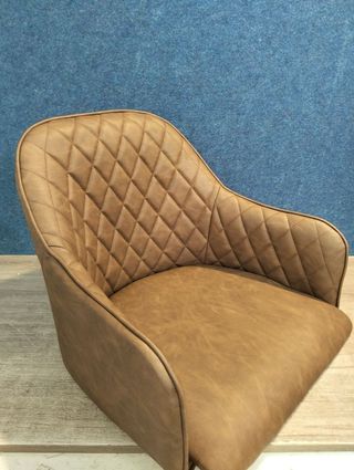 SONGMICS Silla de Comedor, Silla con Reposabrazos